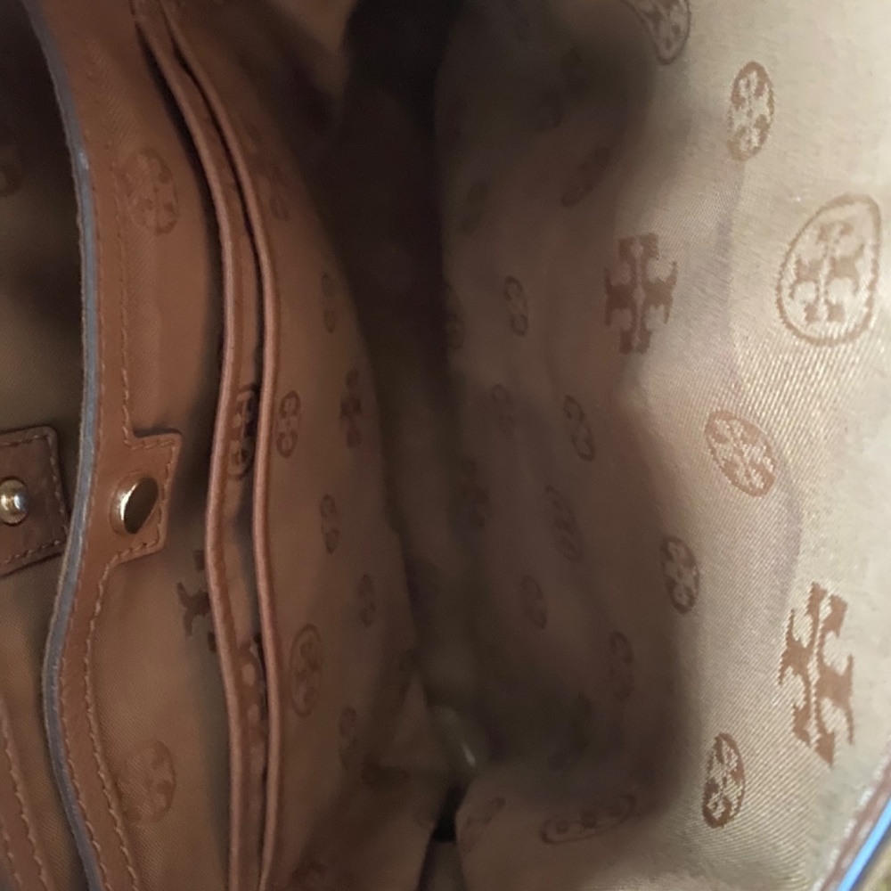 Tory Burch Brown Leather Tote - Picture 8 of 8